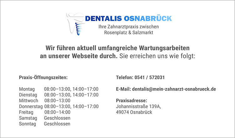 Wartungshinweis